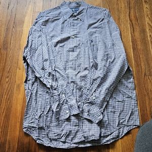 Mens Plaid Ralph Lauren Blaire shirt XL